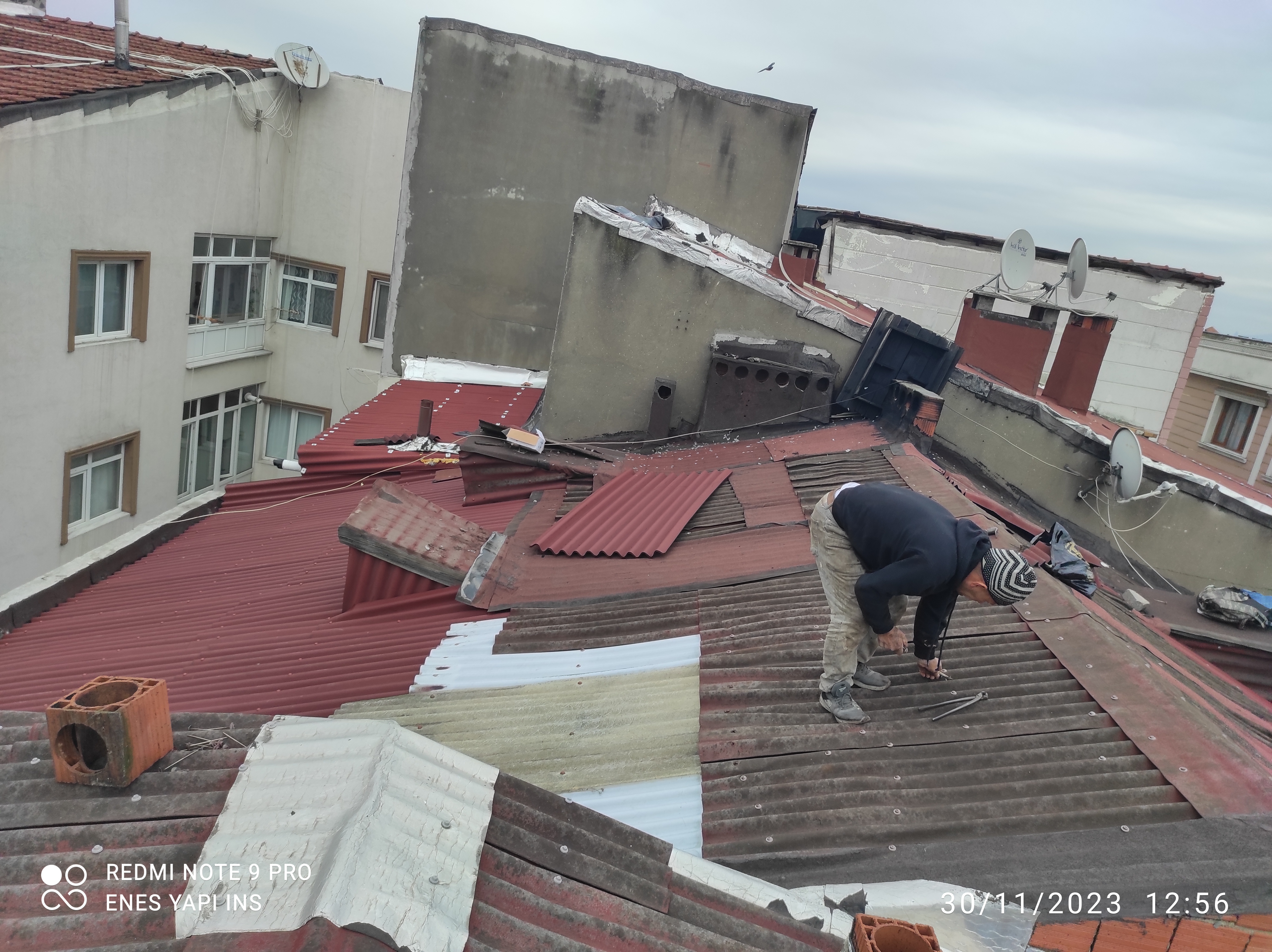 İstanbul Fatih molla Gorani mahallesi çatı tadilatı 